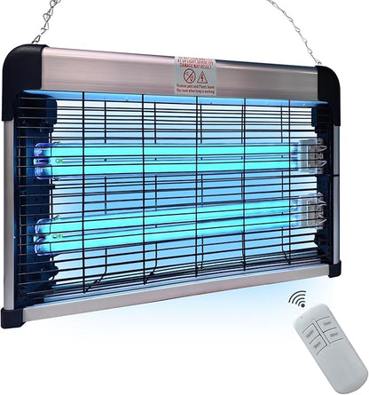 UV Light Sanitizer with Ozone 76 Watts, UVC Disinfection Lamp w/Remote Control by BAIMNOCM