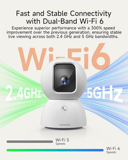 Smart 3K Indoor Dome Security Camera - Image 6