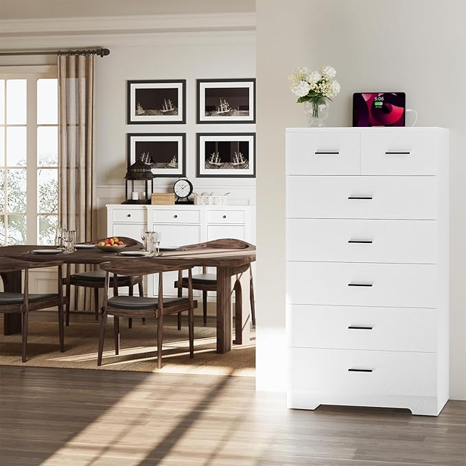 47.3" Tall Dresser for Bedroom Chests of Drawers - Image 2