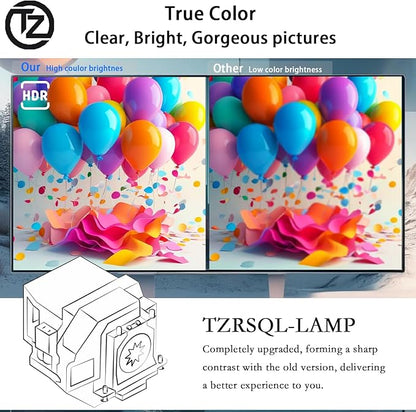 TZRSQL A+ Quality LMP-H200 for Sony VPL-VW40 VPL-VW50 VPL-VW60 VW40 VW50 VW60 - Image 4