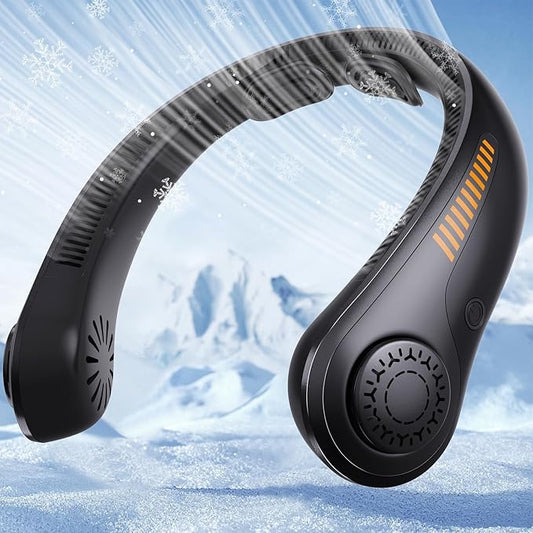 UZOPI Portable Neck Fan, Hands-Free, 5 Speeds, Gifts by UUZOPI