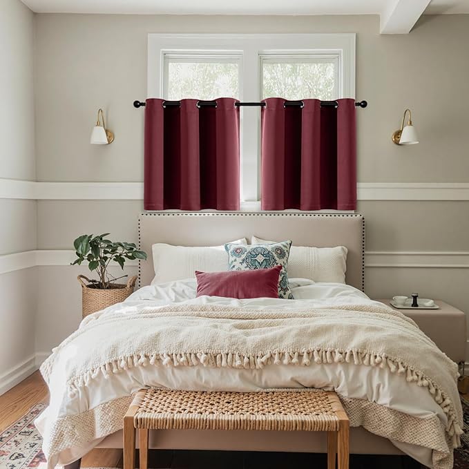 MIULEE Short Curtains for Windows - Image 7