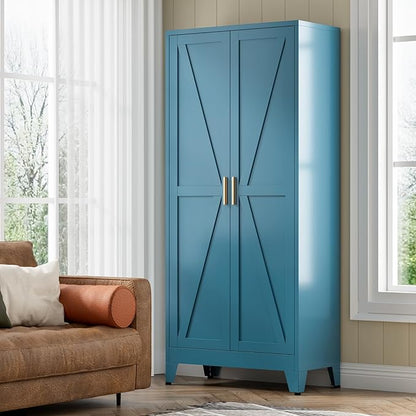 COFaR Home Farmhouse Storage Cabinet - Image 7