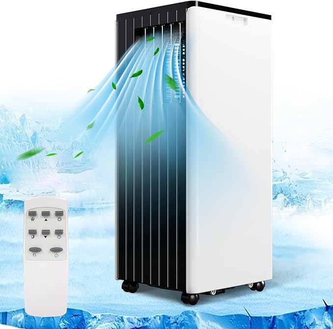 Portable Air Conditioners, 8000 BTU Cooling Capacity by GAOMON