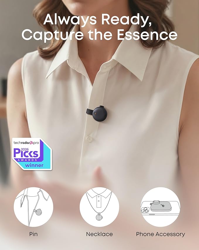 soundcore Work by Anker, Portable AI Voice Recorder, AI Note Taker, AI - Image 2