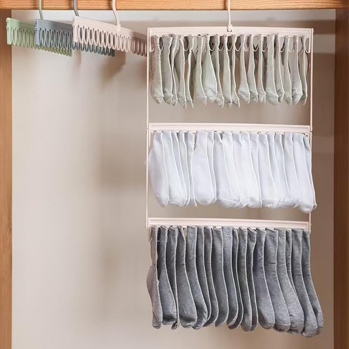 Socks Drying Racks Hanger Socks Organizer Hook Hanger by Moxuercty