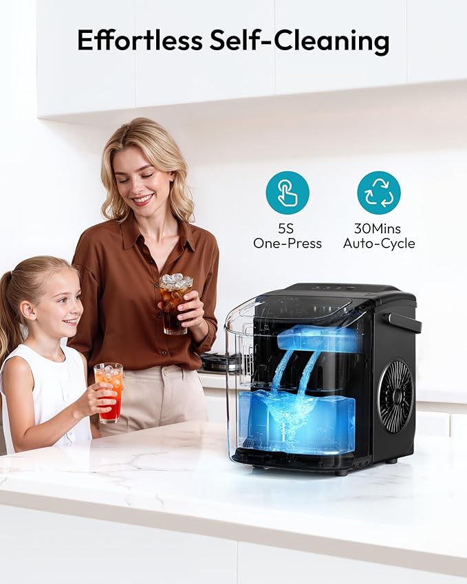 EUHOMY Countertop Ice Maker Machine - Image 6