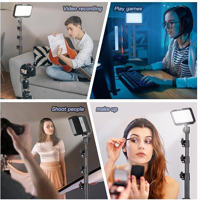 UBeesize LED Video Studio Light Kit - Image 2