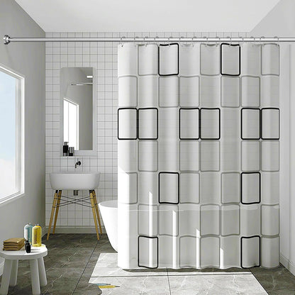 Umimile Shower Curtain Rod, 1 Inch Adjustable Spring Tension Curtain Rod | 304 Stainless Steel Shower Rod for Bathroom, Windows, Never Rust Non-Slip (Stainless Steel, 50-86”)