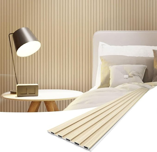 Art3d Slat Wall Panels, WPC Soundproof 3D Wall Paneling by Art3d