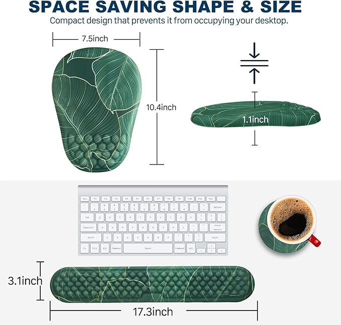 Ergonomic Mouse Pad and Keyboard Wrist Rest - Image 5