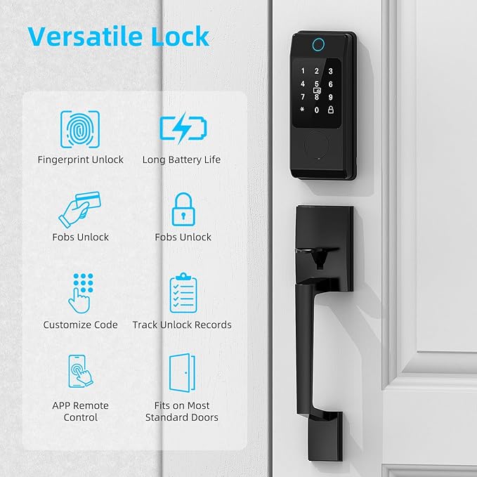 Miuedo WiFi Smart Locks for Front Door - Image 6