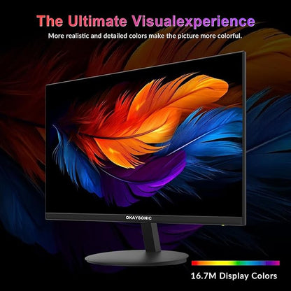 Computer Monitor 24 inch Eye Care 1080P Display HDMI, 丨FHD 1080P PC - Image 4