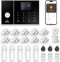 LWOHSI A108F Alarm System for Home Security, WiFi+GSM 4G DIY Alarm Kit by LWOHSI