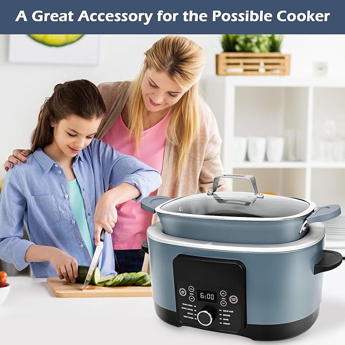For Ninja Crockpot Slow Cooker Silicone Pot Handle Cover, - Image 7