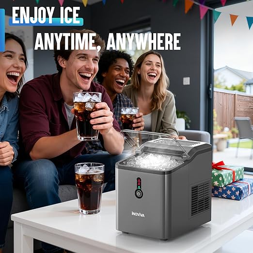 Nugget Ice Maker Countertop – 6 Mins Fast Ice Production, FLASHCHILL™, 26.5 - Image 9