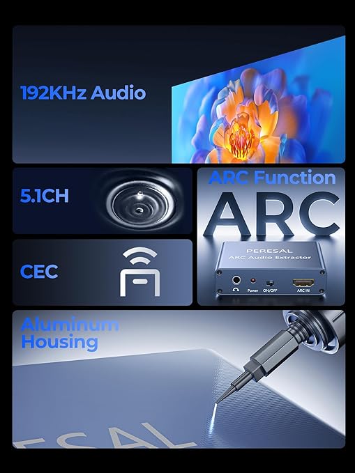 192KHz HDMI ARC Audio Extractor - Image 4