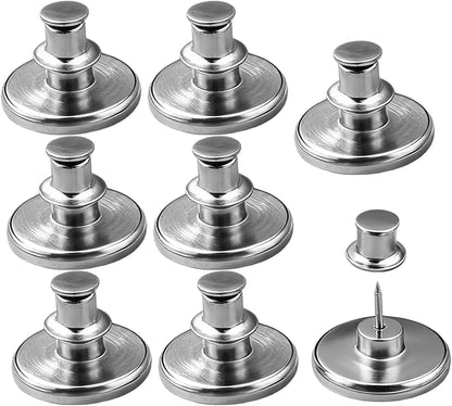 Curtain Magnets Closure, Magnetic Curtain Clips for Indoor Outdoor Curtains Prevent Light Leaking