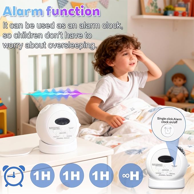 Aurora Starlight Sky Projector Night Light Features Bluetooth Music Playback & - Image 5