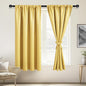 JIUZHEN Blackout Curtains – Thermal Insulated, Noise Reducing Room Darkening by JIUZHEN