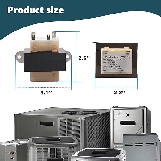 4011F-3 120V to 24V Transformer 40VA - Image 8