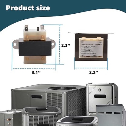 4011F-3 120V to 24V Transformer 40VA - Image 8