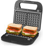 3 in 1 Electric Sandwich Maker, Panini Press Grill and Waffle Iron Set by LightUpLife