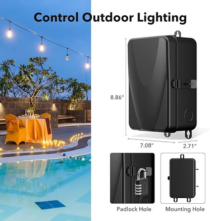 BN-LINK Pool Timer, Outdoor Mechanical Timer Switch - Image 3