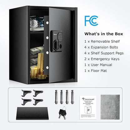 Bonsaii Large Safe Box 1.8 Cubic Feet - Image 6