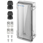 TICONN Waterproof Electrical Junction Box IP67 ABS Plastic Enclosure by TICONN