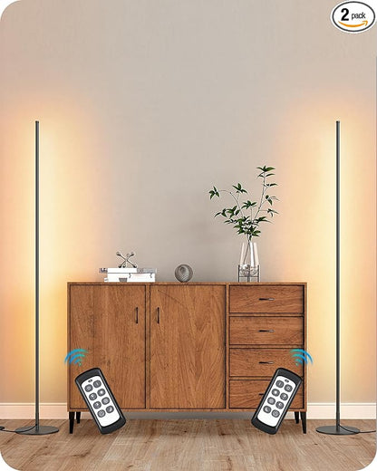 EDISHINE LED Corner Lamp, 57.5" Floor Lamps by EDISHINE