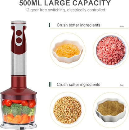 MegaWise 5-in-1 Immersion Hand Blender Set - Image 6