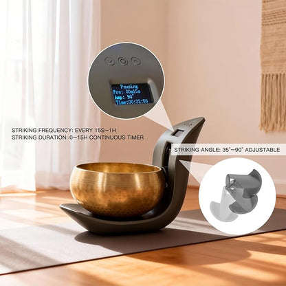 Automatic Singing Bowl – Hands-Free Sound Healing Bowl - Image 3