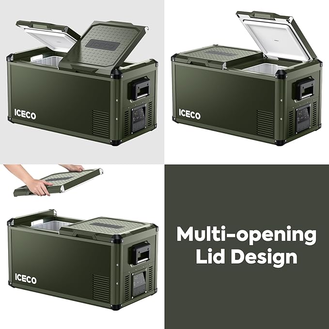 ICECO VL75 ProD 12V Refrigerator, Portable Freezer Fridge - Image 5