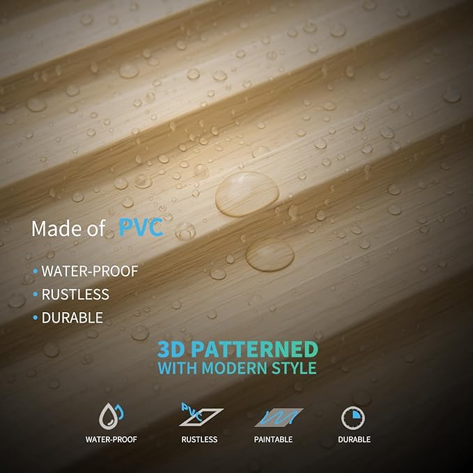 Art3d 6-Pack Slat Design 3D Wall Panels - Image 6