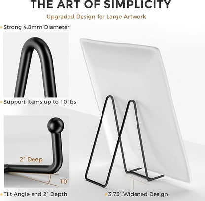TR-LIFE 3 Pack 8 Inch Large Plate Stands - Image 3