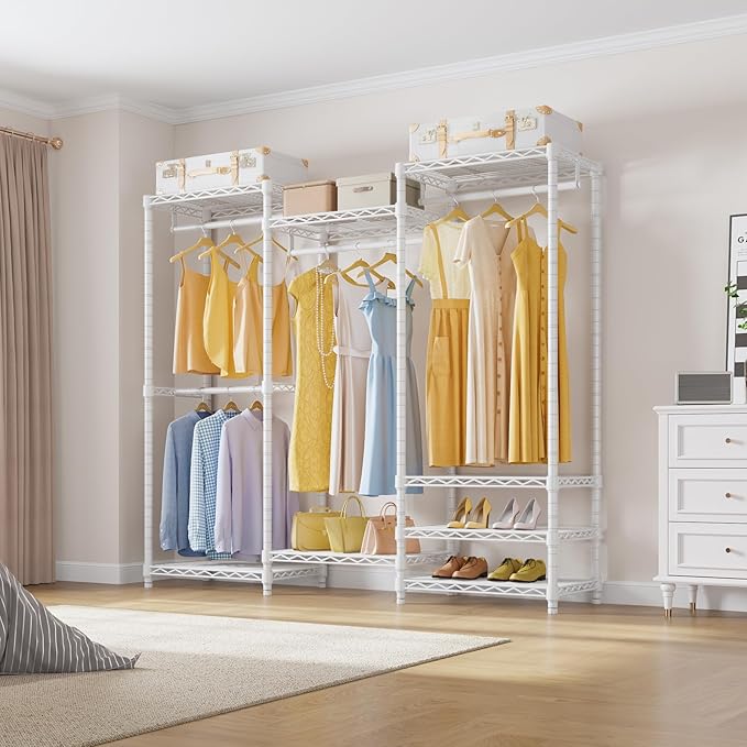 VIPEK V5 Medium Portable Closet Wardrobe Heavy Duty Clothes Rack, Freestanding - Image 2