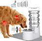 RIZZARI Large Water Dispenser for Dogs: 9L Automatic Stainless Steel Gravity by RIZZARI