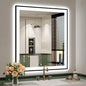 YEELAIT 32x36 Inch LED Bathroom Mirror by YEELAIT