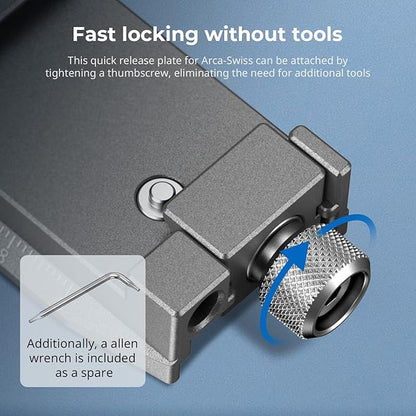 SMALLRIG 4.6'' Quick Release Plate Adapter - Image 3
