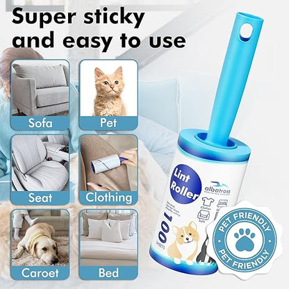 Lint Rollers for Pet Hair Extra Sticky, 1200 Sheets Mega Value Set Lint Rollers - Image 5