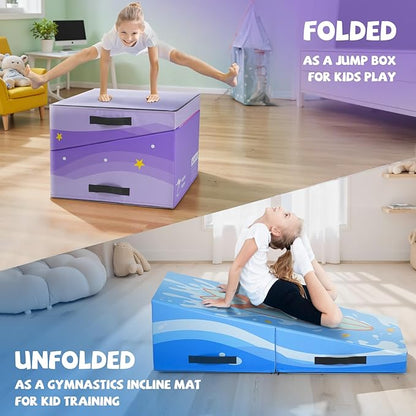 Kangaroo Hoppers Incline Gymnastics Mat, Skill Training, Home Gym Exercise - Image 6