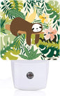 FSHVQKD Cute Sloth in Jungle Night Light, Plug-in Night Lights by Unknown