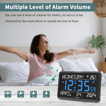 DreamSky Large Digital Clock - Image 4