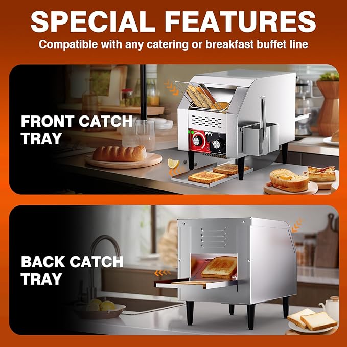 PYY Commercial Conveyor Toaster - Image 3