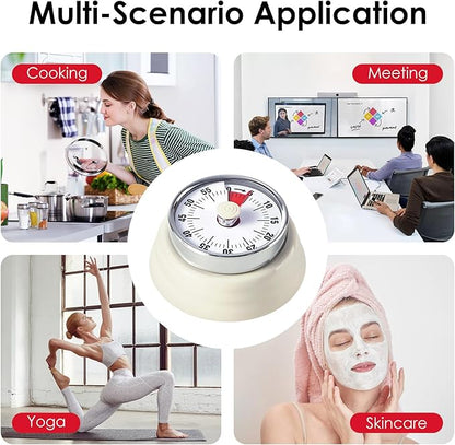 Visual Timer, Teeloray 60-Minute Countdown Timer, Kitchen Timer - Image 8