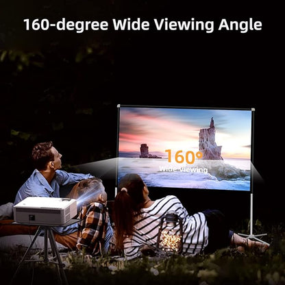 Portable Projector Screen 60inch, Movie Projection Screen, Indoor Projector - Image 4