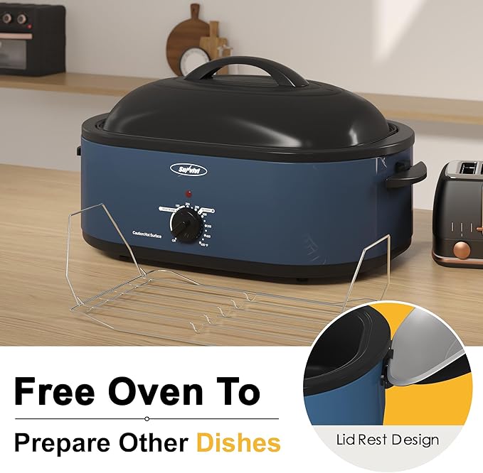 Sunvivi Roaster Oven, Electric Roaster Oven - Image 4