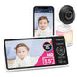 VTech Smart WiFi Baby Monitor, 2K CMOS Sensor Camera, 5.5-inch HD IPS Screen by VTechBabyMonitors