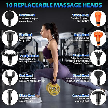 TOLOCO Massage Gun, Deep Tissue Back Massage - Image 5